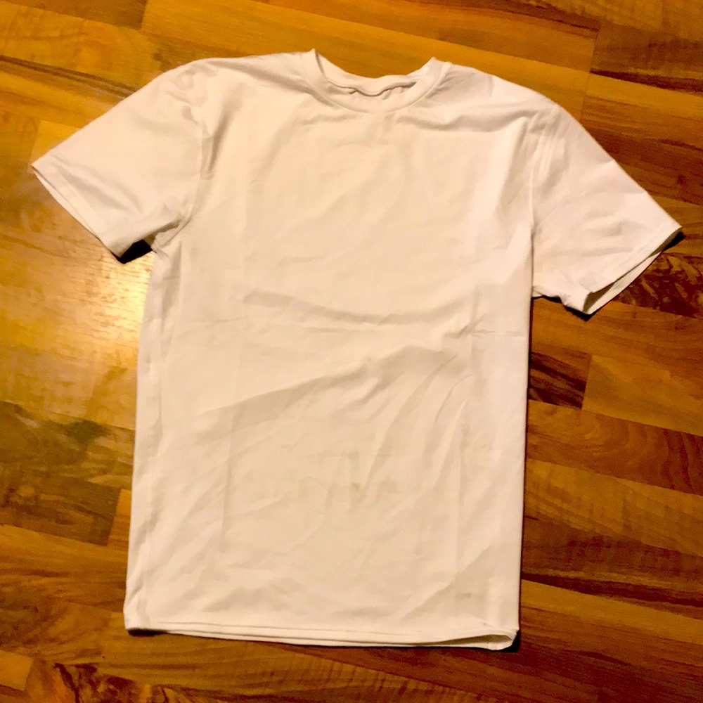 Performance quick dry white shirt